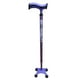 thumbnail image 2 of Baston 4 apoyos de aluminio Ajustable Eko-Mobility Ultraligero morado, 2 of 10