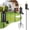 Metal Torch State 6Pack, variant on Citronella  for Outside, 5-Prong Grounded Stake Outdoor , 16 Oz Large Capacity Metal Garden  for Patio Yard Lawn Pathway Party Decor (Metal  State 2Pack)