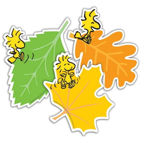 - Peanuts Fall Leaves Assorted Paper Cut Outs