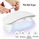 Ejoyous Manicure 6W Mini Nail Dryer USB Folding Mouse Shape UV LED Gel Curing Nail Art Light Lamp, UV Nail Lamp, Mini Nail Dryer – image 3 sur 8