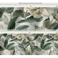 thumbnail image 6 of Soimoi Upholstery Fabric for Sofa, Chairs & Outdoor Dcor, Water-Resistant Home Dcor Fabric by the Yard, 56" Wide, Floral Theme, White, 6 of 7