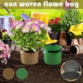 thumbnail image 2 of Uutvmp Round Non-Woven Fabric Grow Bags, Fabric Aeration Pots Container with Strap Handles for Nursery Garden and Planting, 2 of 9