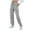 Gray, variant on Sweatpants for Women High Waisted Trousers with Pockets Casual Sweat Pants Drawstring Sweatpants