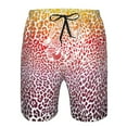 thumbnail image 3 of Fuzoiu Leopard Skins And Heads Print Men's Beach Shorts,Men's Swim Trunks,Quick Dry Board Shorts with Pockets,Men's Bathing Suits for Surfing, Running, and Casual Wear-X-Large, 3 of 6