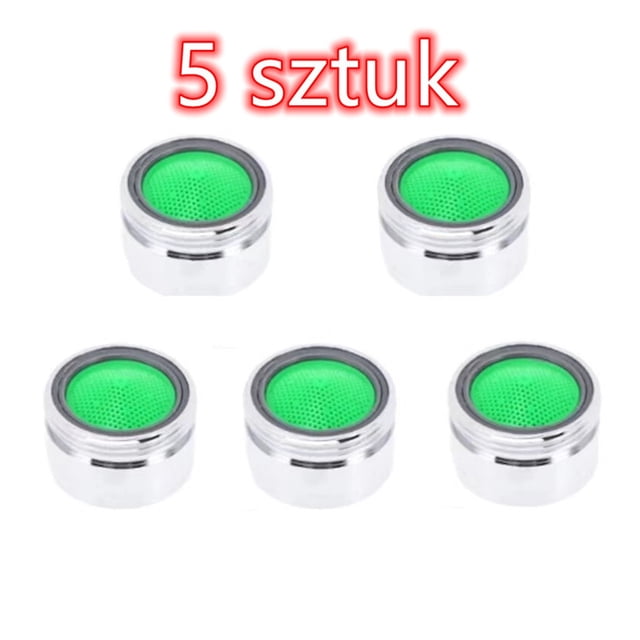 5 Pcs Sink Faucet Aerator,Net Mouth, Bubbler, Faucet Filter Mouth, Faucet Accessories, 4-6-8l Constant Flow Water-saving Device Faucet Aerators ,Easy to Install
