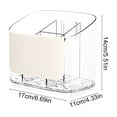 thumbnail image 3 of Ckraxd Multifunctional Cutlery Storage Box, Draining Chopsticks Holder, Plastic Knife Fork Spoon Organizer, Space-Saving Dining Tableware Caddy, 3 of 6