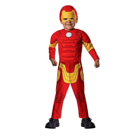 Deluxe Muscle Chest Iron Man Toddler Halloween