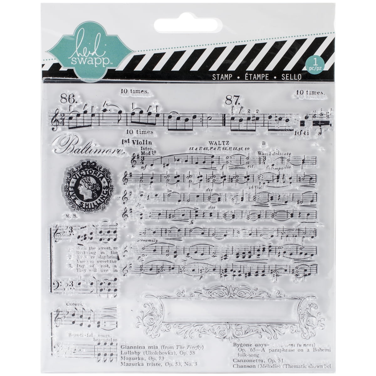quick note standard music notation stamp quick note standard music notation stamp
