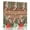 Brown, variant on Canvas Print Wall Art Oil Paintings Christmas Pine Cones on Red Picture Prints Artwork for Living Room Kitchen Bathroom Bedroom