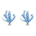 thumbnail image 1 of Planta Rio Artificial Hierba Tanque Peces Colores () Aqua Blue, 1 of 8