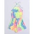 thumbnail image 2 of Women's Halter Sleeveless Short Jumpsuit Rompers Backless Playsuit, 2 of 6