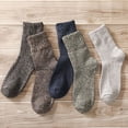 thumbnail image 3 of 5 pares de calcetines cálidos de invierno, calcetines altos hasta el tobillo, calcetines para botas, calcetines cálidos de invierno para hombres, 3 of 8