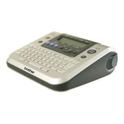 Angle View: Brother P-Touch PT-1280 - Labelmaker - B/W - thermal transfer - Roll (0.47 in) - 180 dpi - up to 23.6 inch/min - capacity: 1 roll - 2 line printing