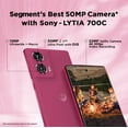 thumbnail image 3 of Motorola Edge 50 Fusion 2024 (256GB+8GB) GSM 5G Smartphone, 6.7" OLED, 50MP, Pink, 3 of 8