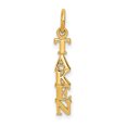 thumbnail image 1 of Collier Pendentif Charme en Or Jaune 14k Parlant, 1 of 6