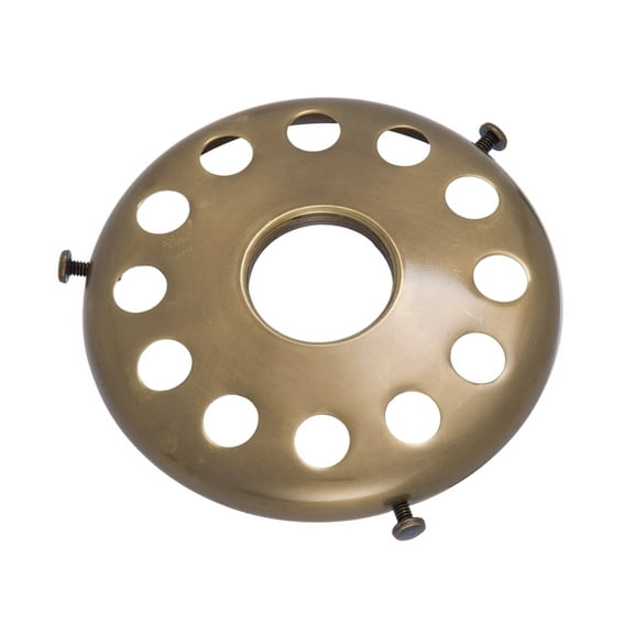 B&P Lamp® Antique Brass Finish 4 Inch UNO Shade Holder