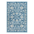 thumbnail image 3 of Unique Loom Boston Collection Area Rug - Floral (2' x 3' 1" Rectangle Blue/Ivory), 3 of 7