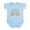 Sky Blue, variant on CafePress - Lucky Dad! Infant Bodysuit - Baby Light Bodysuit, Size Newborn - 24 Months