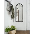 thumbnail image 5 of Kate and Laurel Arch Wall Mirror, Black, 5 of 8