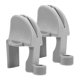 thumbnail image 5 of unbranded 2Ud Soportes De Para De En Nylon Con Ajustables Para Pontones, 5 of 7