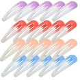 thumbnail image 5 of DESIGNICE 20Pcs Baby Hair Clips,Securely Holds Hair Toddler Barrettes,Essential Daily Styling Cute Hair Clips,Colormixing3, 5 of 5