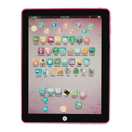 Guvpev Children's Tablet Reading Machine Children's Christmas Gift for Education - Black