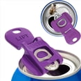 thumbnail image 2 of Paquete de 24 Abridores de Tapa Fácil de Abrir, Tapa Protectora de Latas de Bebidas Coloridas para Refrescos, Cerveza, Abrelatas Protector de Refrescos, 2 of 5