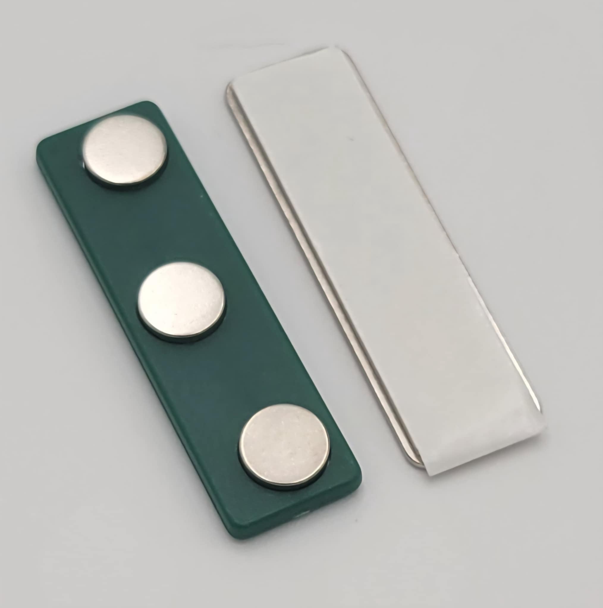 Magnetic Name Badge Tag Fastener Holder Pk/100