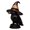 StyleB, variant on Handcrafted Resin Witch Cat Lamp, USB Powered Halloween Decorative Light, Stained Glass Effect Warm Night Light for Bedroom Living Room Office Desktop