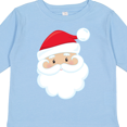thumbnail image 4 of Inktastic Santa Claus, Smiling Santa, Santa Hat, Christmas Boys or Girls Long Sleeve Toddler T-Shirt, 4 of 5