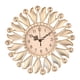 thumbnail image 2 of Reloj colgante de pared silencioso moderno, estilo europeo, decoración retro creativa, reloj de pared para el hogar, dormitorio, baño, oficina, cocina Estilo B, 2 of 8