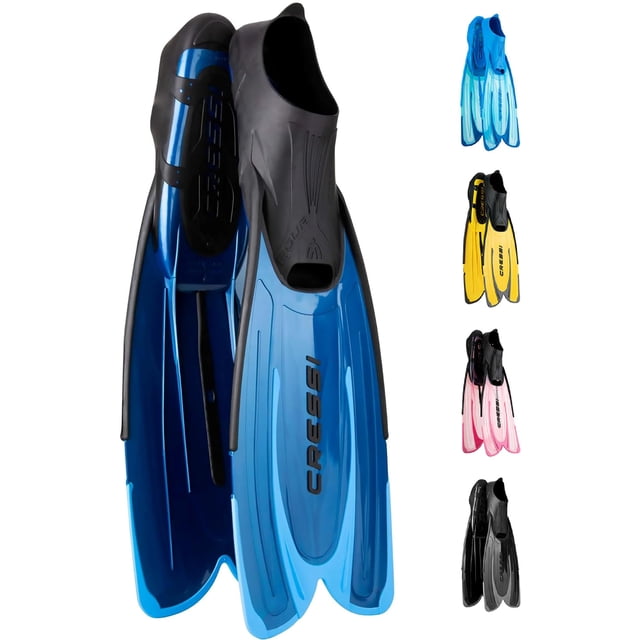 Aletas de snorkel Cressi Agua azul talla 43/44