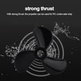 thumbnail image 2 of RC Ship Propeller, Anti-impact RC Boat Propeller, Plastic For RC Underwater Ship Boat, 2 of 8
