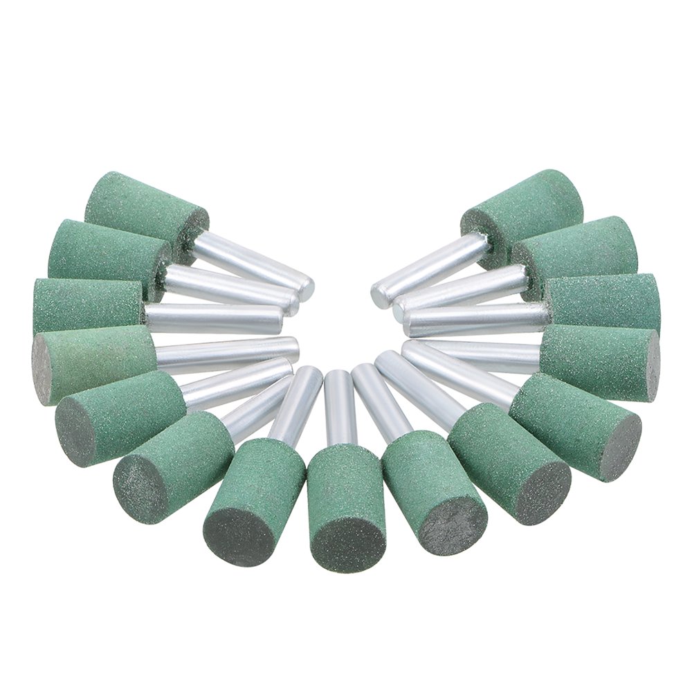 14mm Rubber Mounted Points Cylinder with 1/4inch Shank Polishing