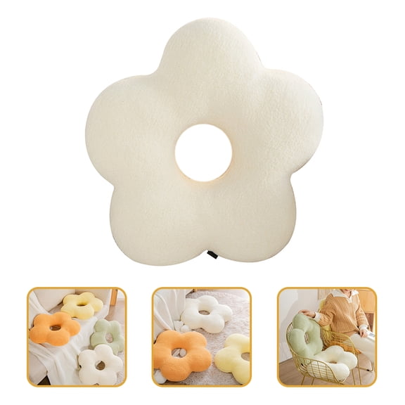TABLZONE Flower Pillow PP Cotton Comfortable Multi-Purpose Decor