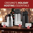 thumbnail image 2 of Cresimo 101oz Thermal Coffee Carafe Airpot with Cleaning Brush - 3L Hot Water Dispenser for 12 Hours or Cold Drink 36 Hours, 2 of 8