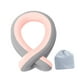 thumbnail image 3 of Almohada de viaje para el cuello, soporte para la cabeza para dormir con bolsa de almacenamiento, soporte para el cuello, reposacabezas para Gris Rosa, 3 of 8