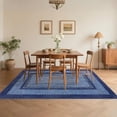 thumbnail image 3 of Gaderth 8x10 Large Braided Print Area Rug For Living Room, Washable Farmhouse Rug With Non Slip TPR Backing, Low Pile Stain Resistant Carpet For Bedroom Dining Room Nursery Office, 3 of 10