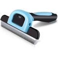 thumbnail image 1 of Pet Grooming Brush Dematting Comb Dog Deshedder Dog Cat Brush Removing Loose Hair, 1 of 5