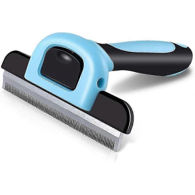 Pet Grooming Brush Dematting Comb Dog Deshedder Dog Cat Brush Removing Loose Hair