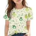 thumbnail image 1 of Chemise à Manches Courtes - Hauts à Manches Courtes - T-Shirt à Manches Courtes pour Enfants de 3 à 14 Ans Col Rond pour Garçon, 1 of 7