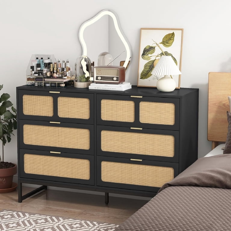white christmas dresses Gemma 3 Drawer Dresser Black/White Washed