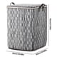 thumbnail image 2 of Bolsa de almacenamiento de ropa, Caja de almacenamiento para ropa y edredón, Gran capacidad, Asa, Bolsa de almacenamiento plegable, Bolsa de almacenamiento grande con capacidad de 180L, 70*50*50, 2 of 2