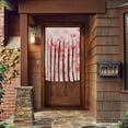 thumbnail image 5 of Rideau de Porte Extérieur avec Empreintes de Mains Rideau de Porte en Tissu Décoration, 5 of 5