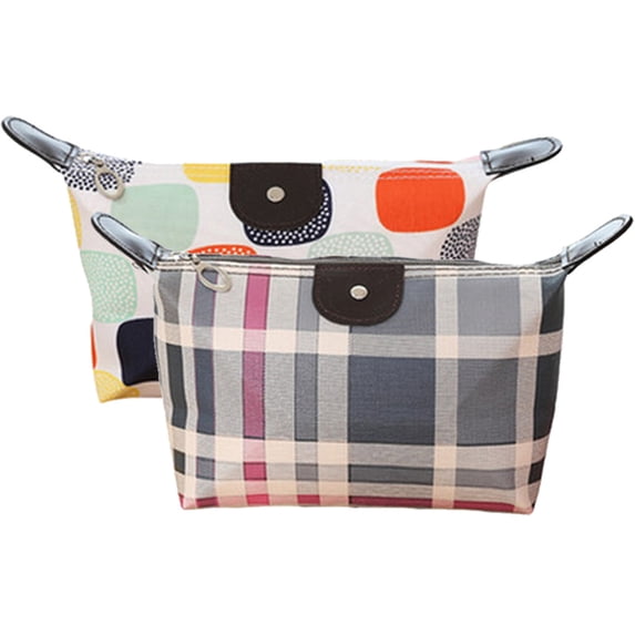 Folding lipstick storage bag net celebrity waterproof hand wash bag