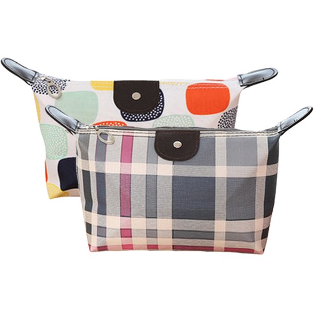 Laklulu Bolsa plegable para guardar pintalabios, red para celebridades, impermeable, bolsa para lavar a mano