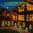 CieKen Outdoor Waterproof Solar Christmas LED Colored Tree Light Tree Light Yard Decorations