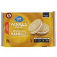 thumbnail image 1 of Great Value Vanilla Creme Sandwich Cookies, 1 of 4