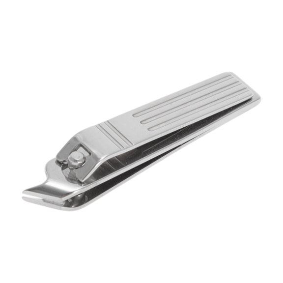 Unique Bargains 1pc Nail Clippers Toenail Clippers Silver Tone for Easy Grooming 2.56"