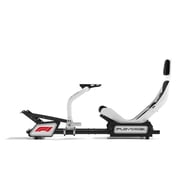 Playseat® Formula Instinct F1® Edition Racing Simulator Cockpit with X-Adapt™ Adjustment, White